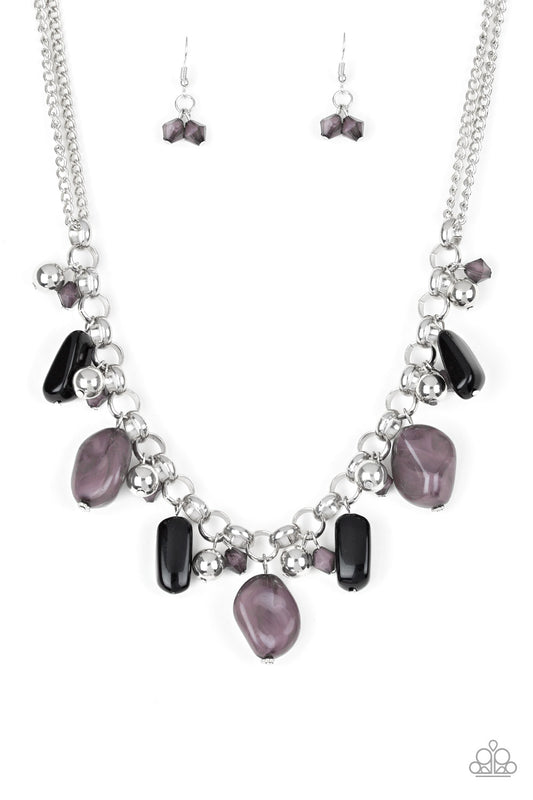 Paparazzi Grand Canyon Grotto Black Short Necklace