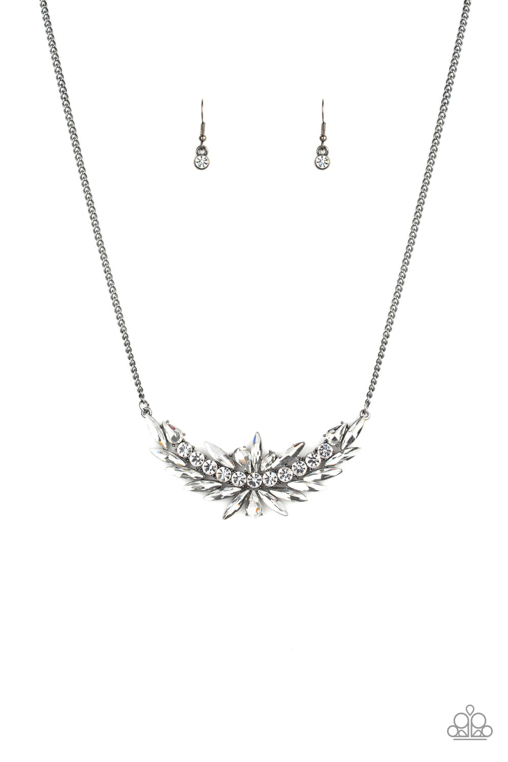 Paparazzi HEIRS and Graces Black Short Necklace