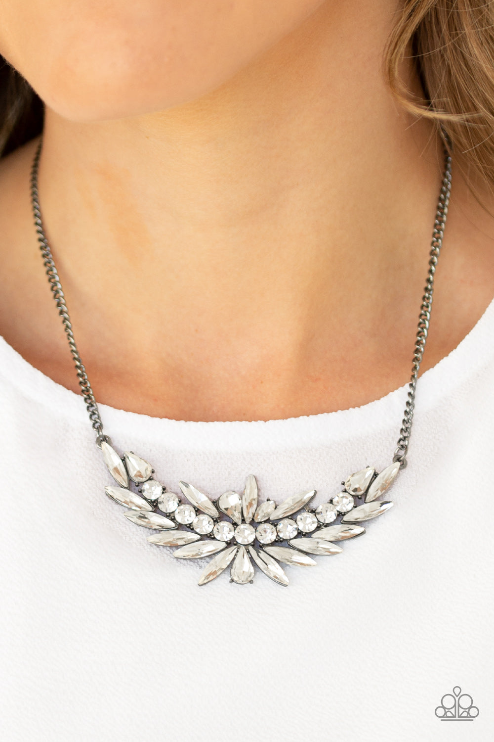 Paparazzi HEIRS and Graces Black Short Necklace