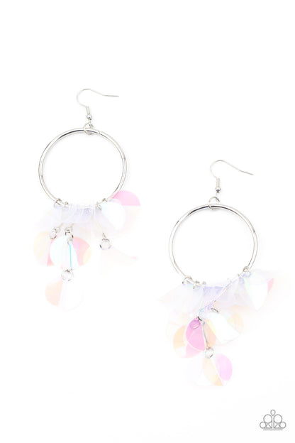 Paparazzi Holographic Hype Multi Fishhook Earrings - Life Of The Party Exclusive May 2021