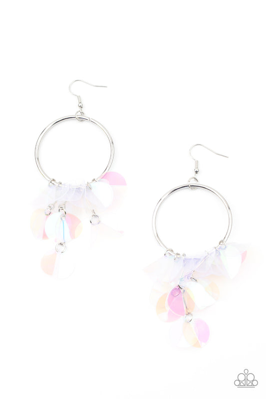 Paparazzi Holographic Hype Multi Fishhook Earrings - Life Of The Party Exclusive May 2021
