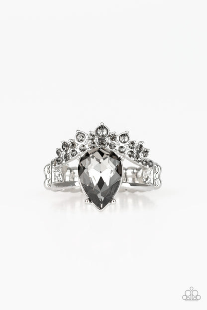 Paparazzi If The Crown Fits Silver Ring