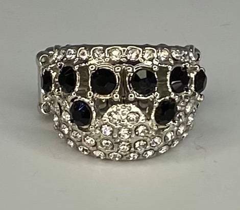 Paparazzi Imperial Incandescence Black Ring - Fashion Fix Exclusive May 2021
