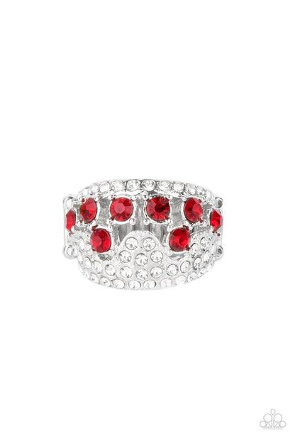 Paparazzi Imperial Incandescence Red Ring