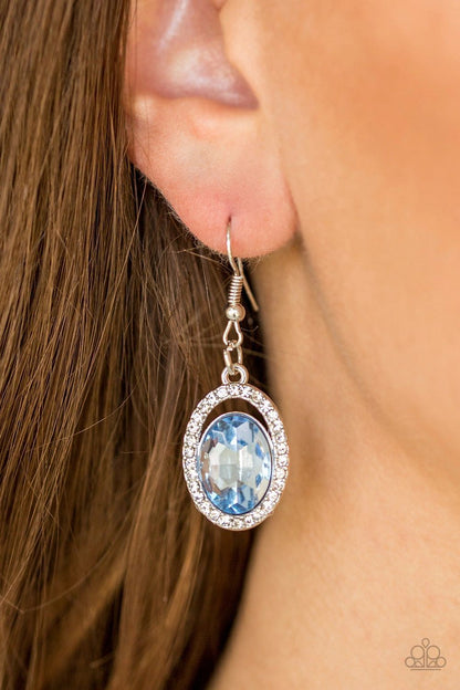 Paparazzi Imperial Shine-ness Blue Fishhook Earrings