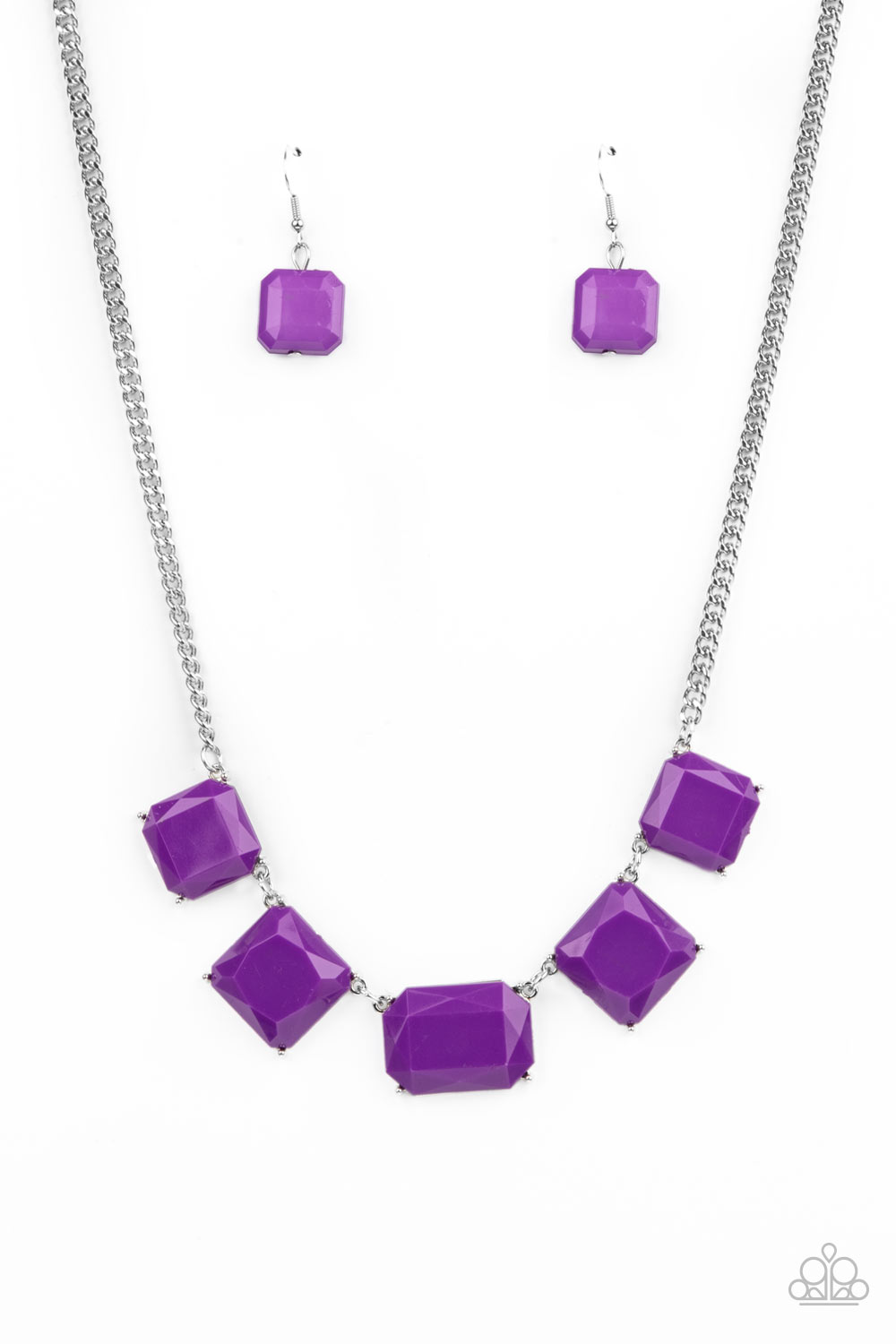 Paparazzi Instant Mood Booster Purple Short Necklace