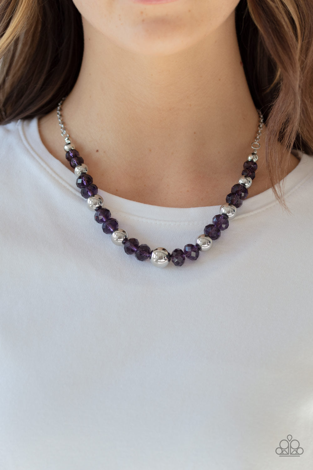 Paparazzi Jewel Jam Purple Short Necklace