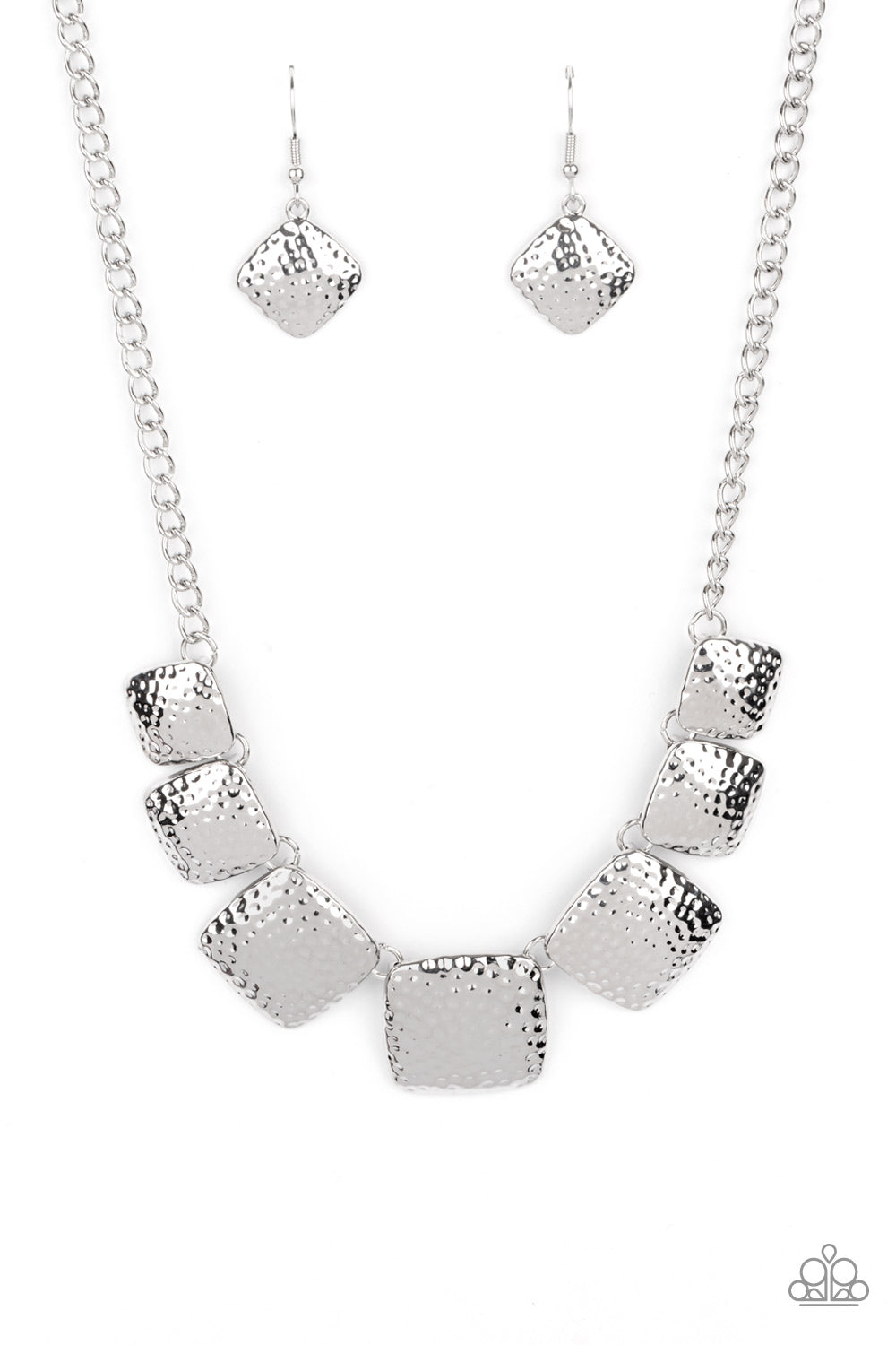 Paparazzi Keeping It RELIC Silver Short Necklace