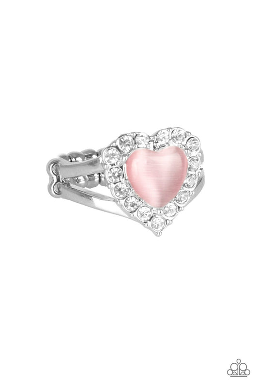 Paparazzi Love Is In The Air Pink Ring