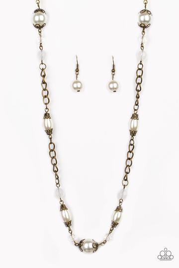 Paparazzi Made In Milan Brass Long Necklace