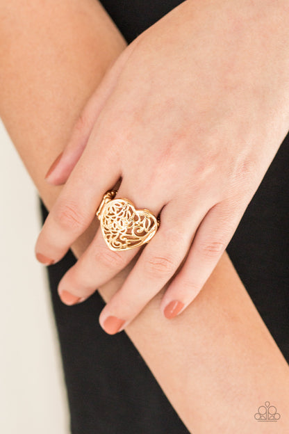 Paparazzi Meet Your Matchmaker Gold Ring