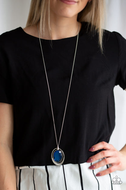 Paparazzi Metro Must-Have Blue Long Necklace