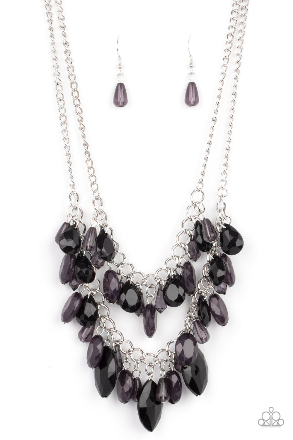 Paparazzi Midsummer Mixer Black Short Necklace