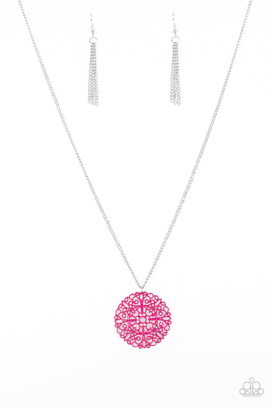 Paparazzi Midsummer Musical Pink Long Necklace