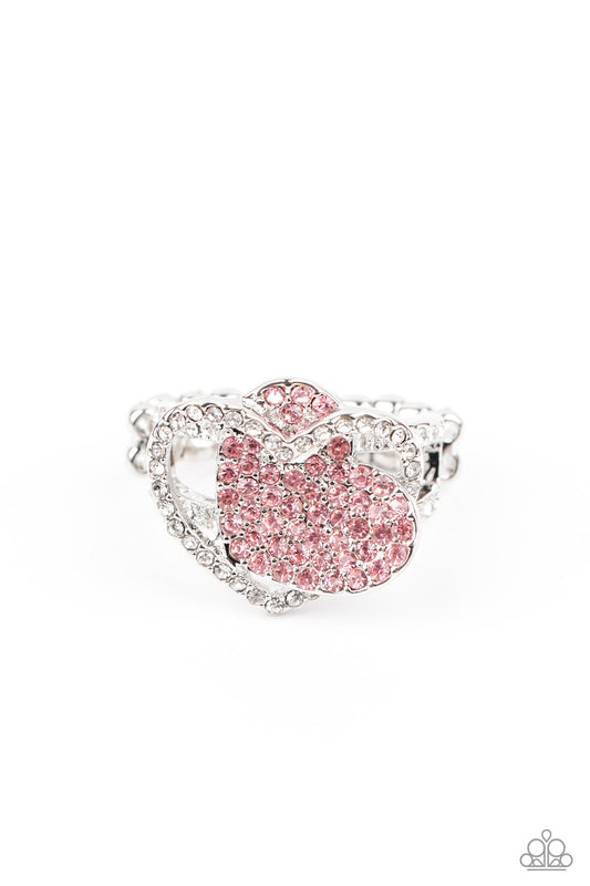 Paparazzi Million Dollar Matchmaker Pink Ring