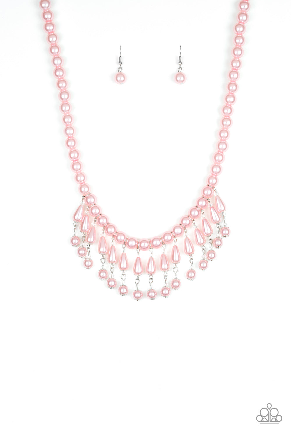 Paparazzi Miss Majestic Pink Short Necklace