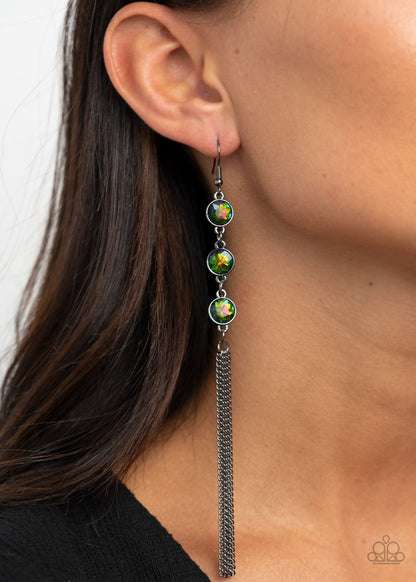 Paparazzi Moved to TIERS Multi Fishhook Earrings - Life Of The Party Exclusive November 2020 - P5ST-BKMT-030XX