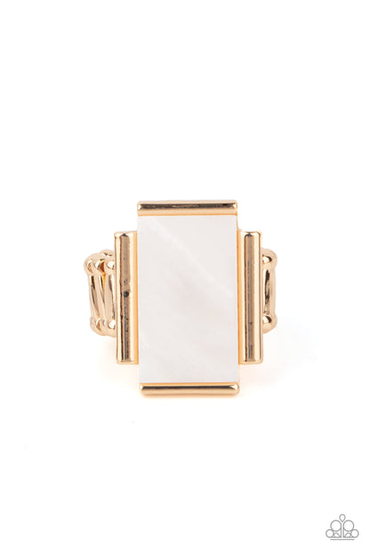 Paparazzi Mystical Marinas Gold Ring