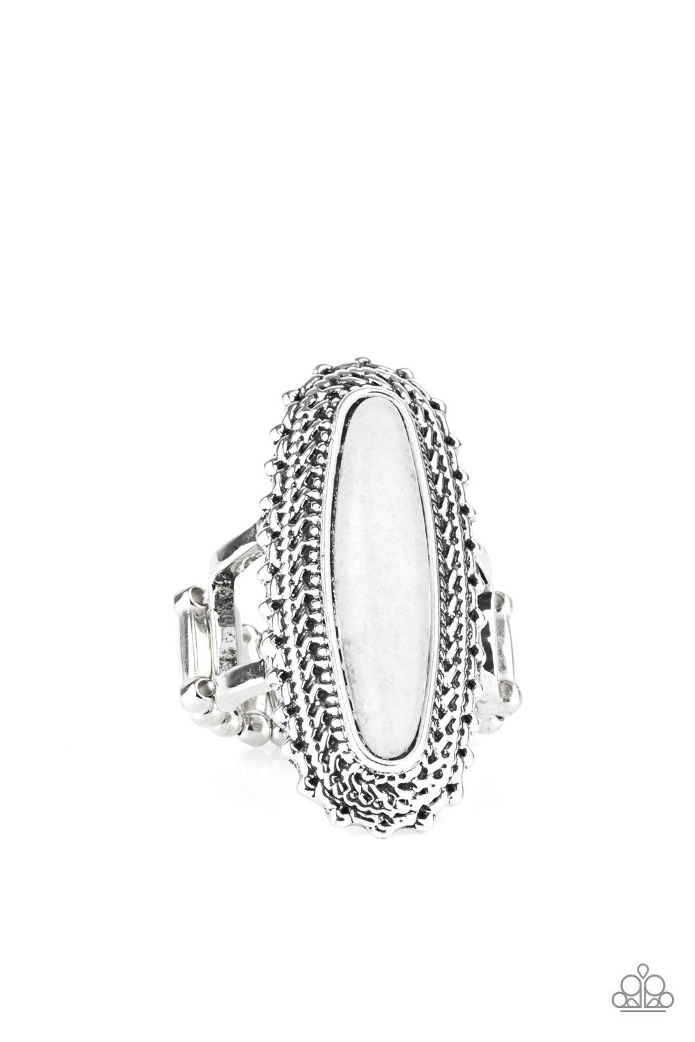 Paparazzi Mystical Mecca White Ring – Bling Me Baby