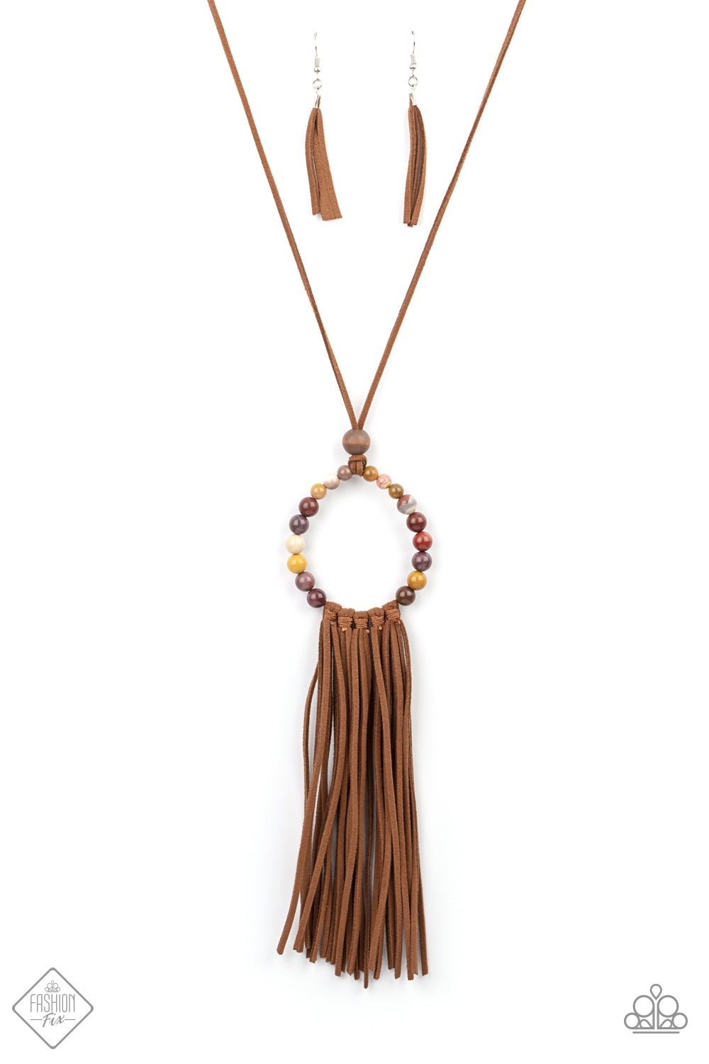 Paparazzi Namaste Mama Multi Long Necklace - Fashion Fix Sunset Sightings Complete November 2021