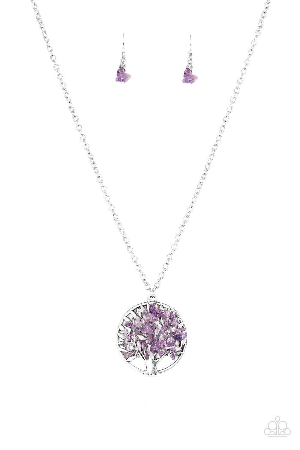 Paparazzi Naturally Nirvana Purple Long Necklace