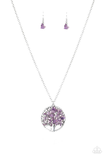 Paparazzi Naturally Nirvana Purple Long Necklace