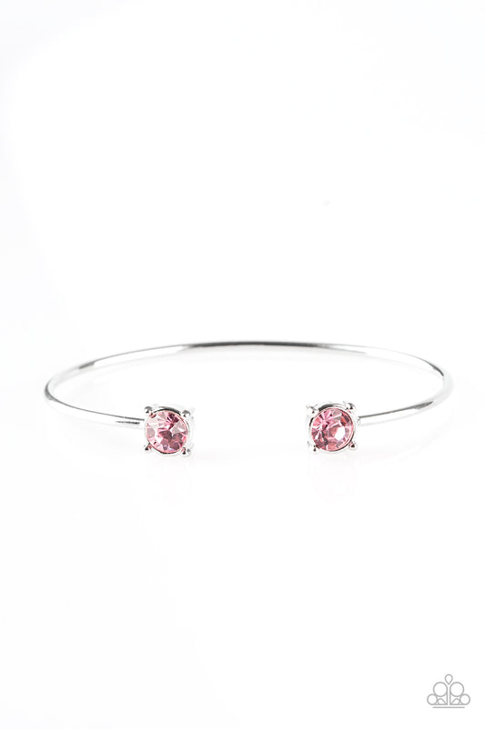 Paparazzi New Traditions Pink Cuff Bracelet