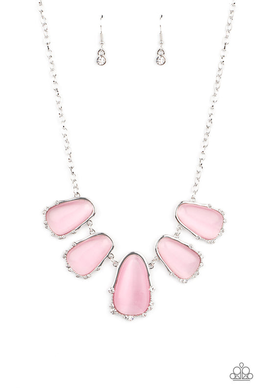 Paparazzi Newport Princess Pink Short Necklace