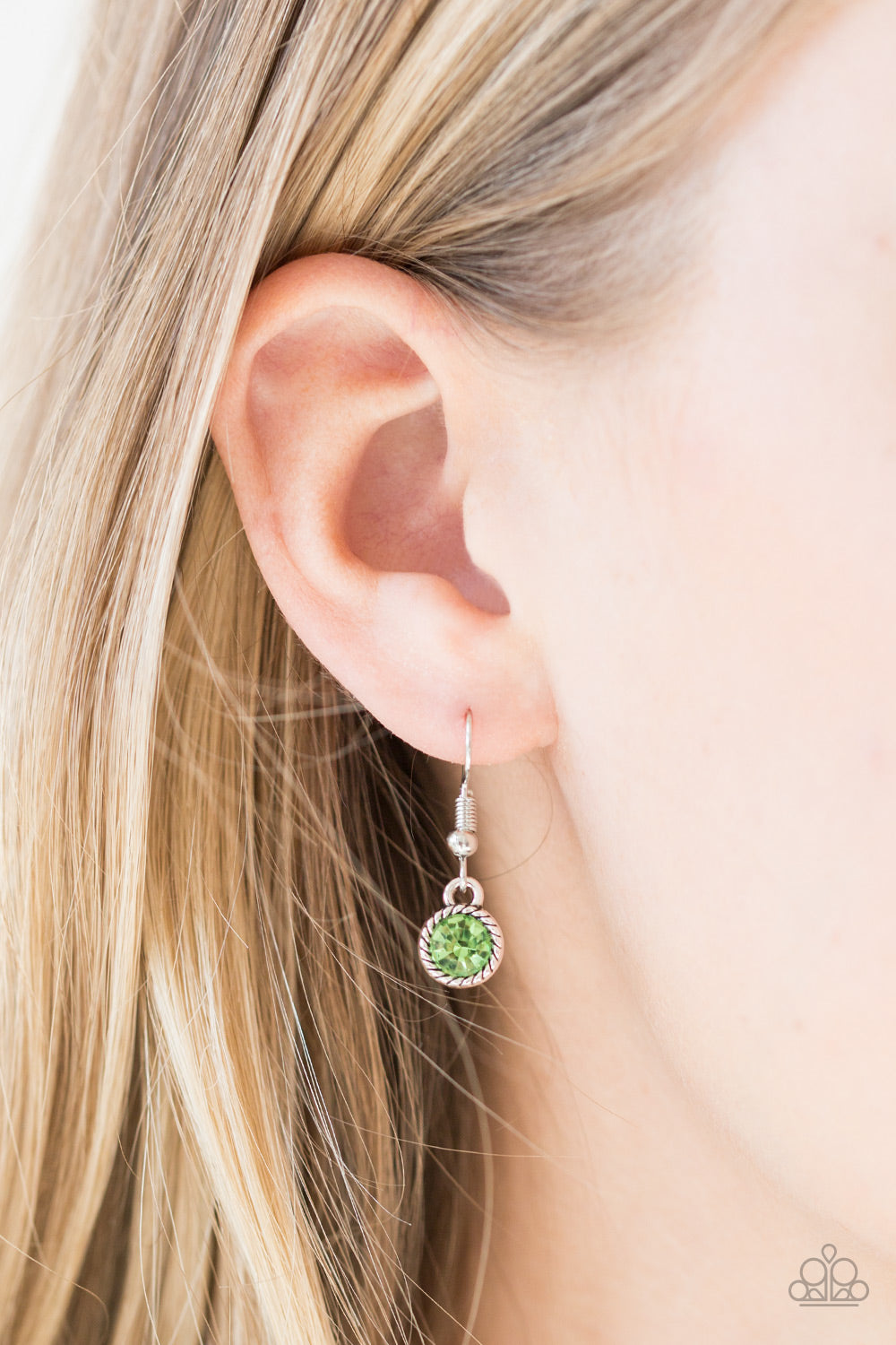 Paparazzi No Love Lost Green Short Necklace