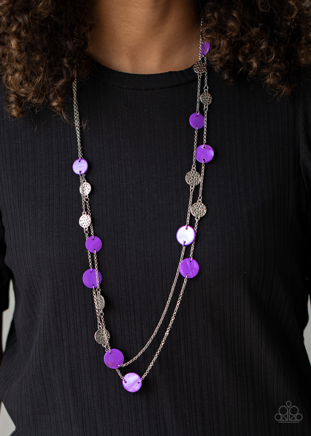 Paparazzi Ocean Soul Purple Long Necklace