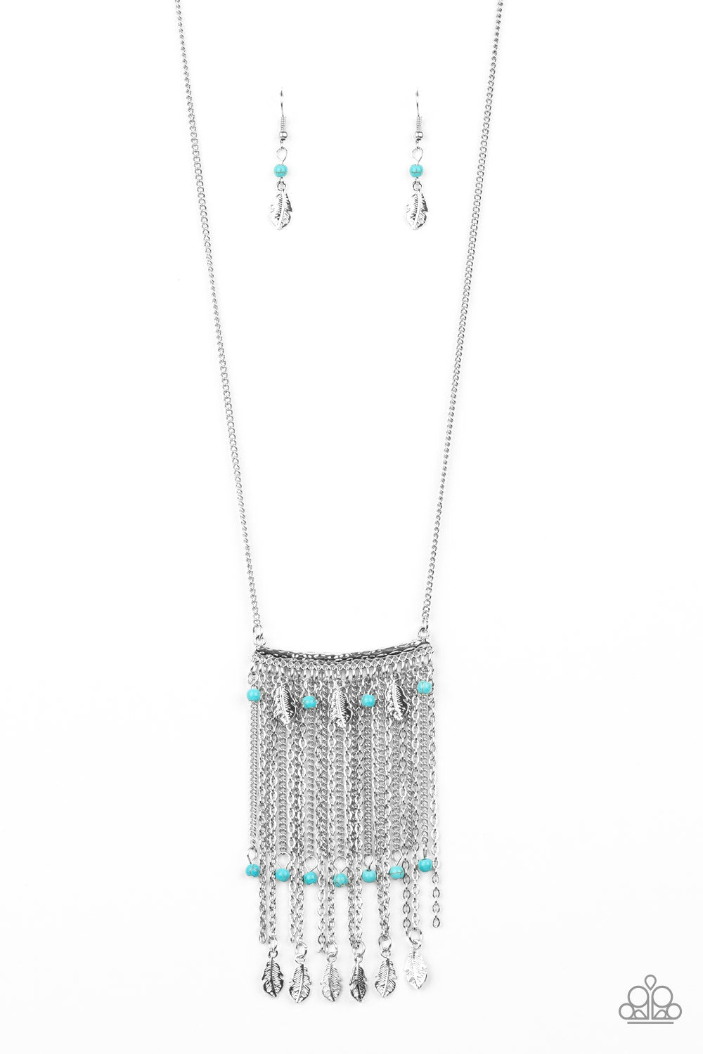 Paparazzi On The Fly Blue Long Necklace