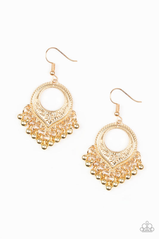 Paparazzi On A Wing And A Prairie Gold Fishhook Earrings