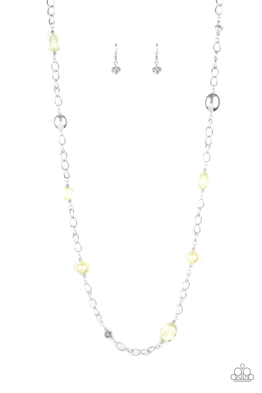 Paparazzi Only For Special Occasions Yellow Long Necklace - P2RE-YWXX-059XX