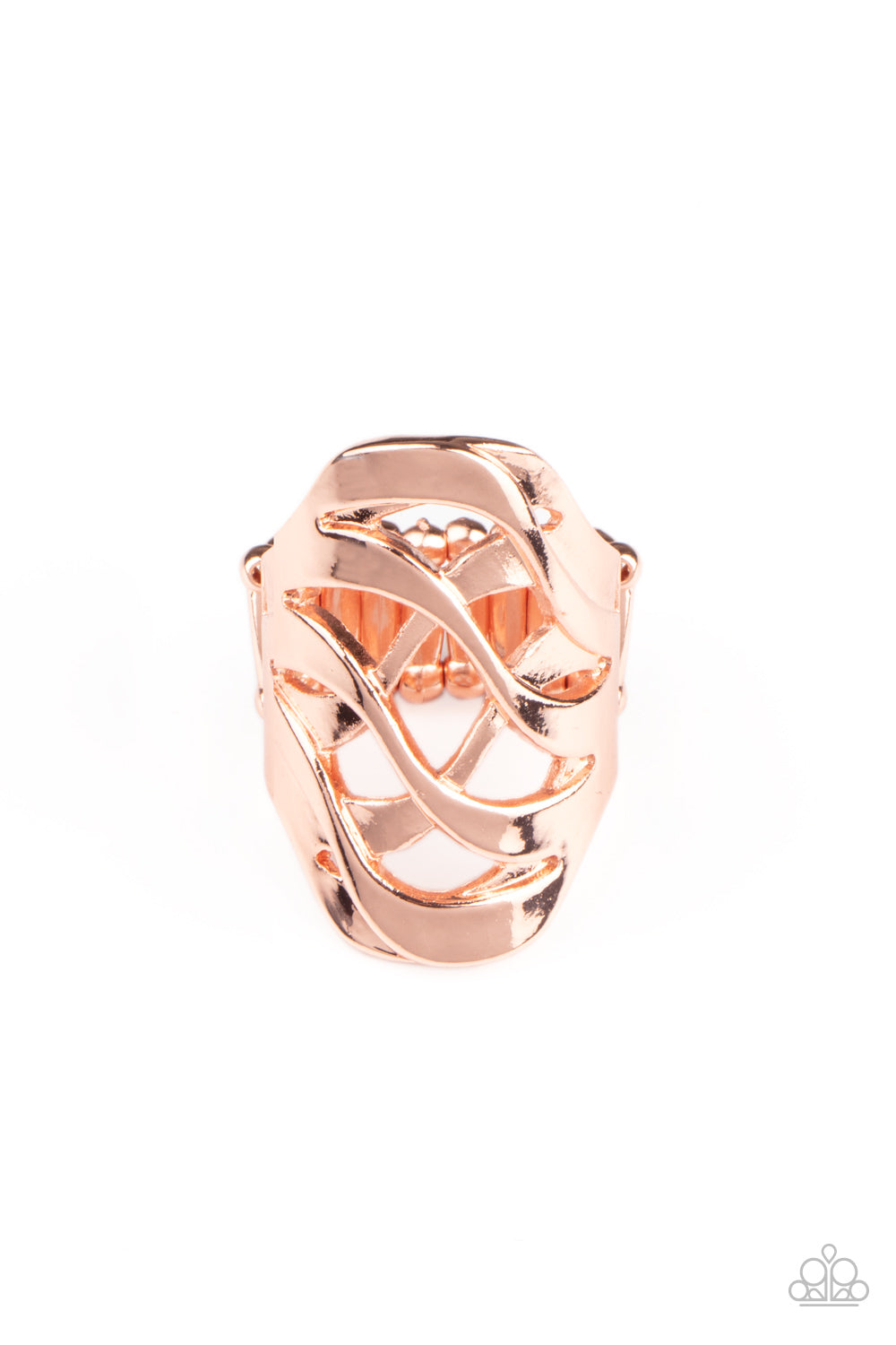 Paparazzi Open Fire Copper Ring