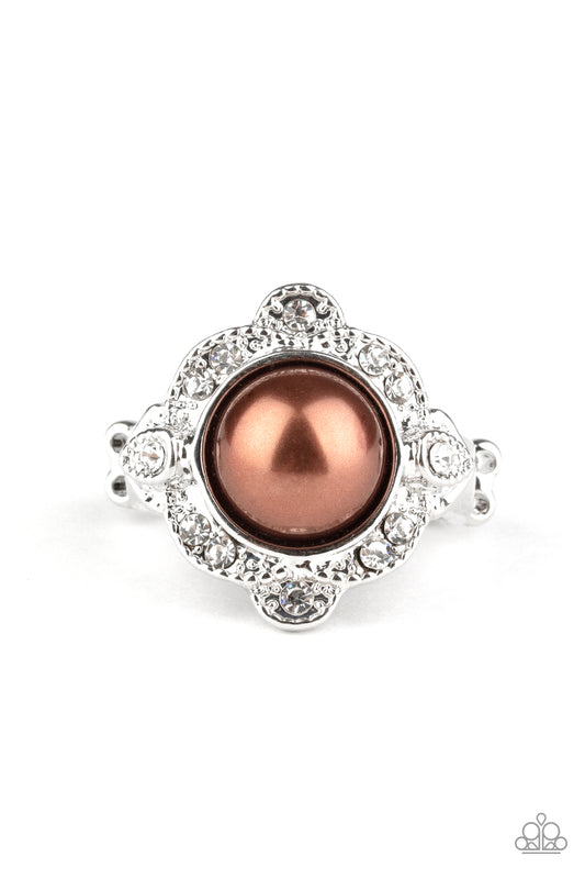 Paparazzi Ornamental Opulence Brown Ring