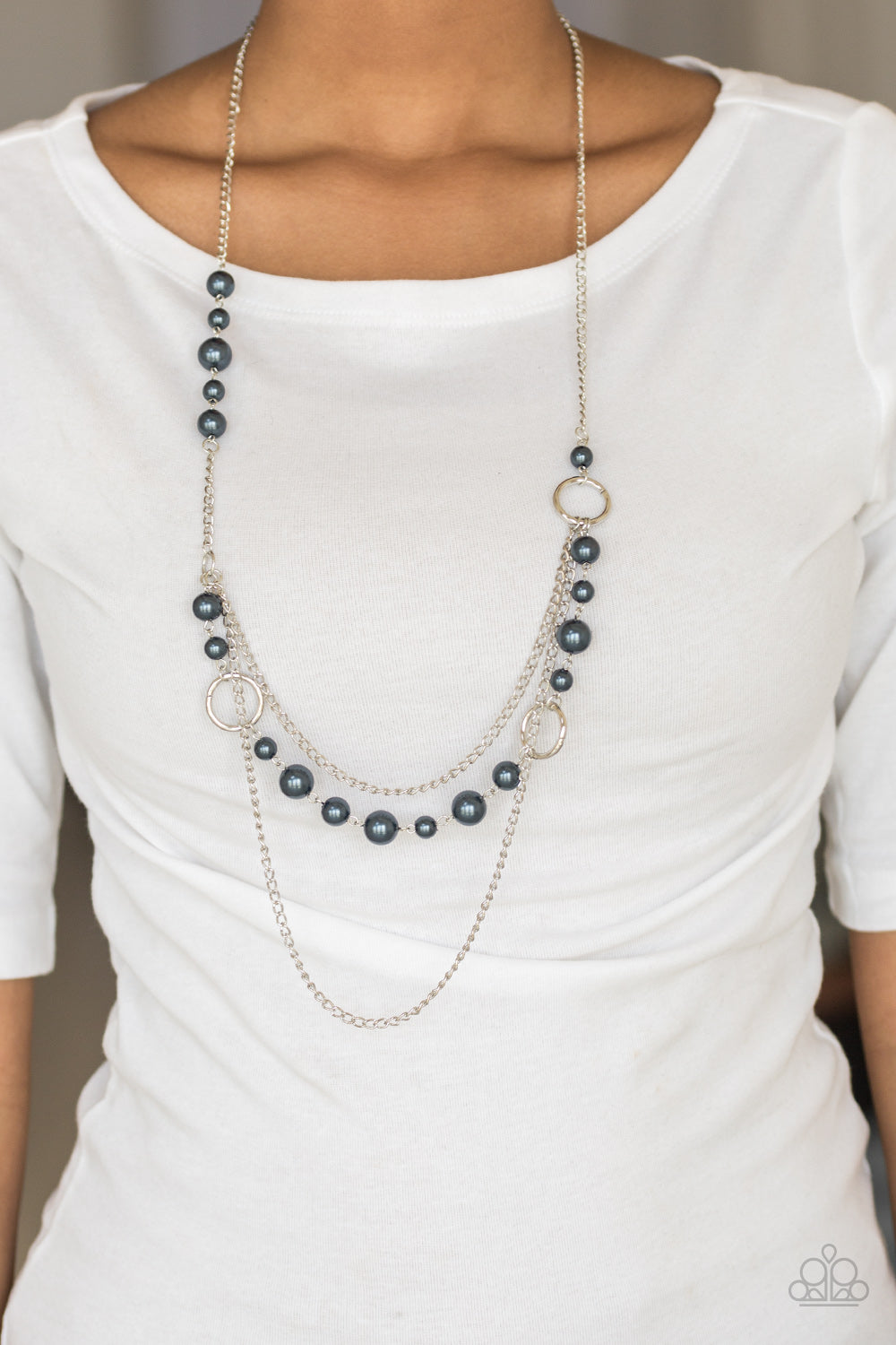 party dress princess paparazzi Paparazzi Party Dress Princess Blue Long Necklace Bling Me Baby