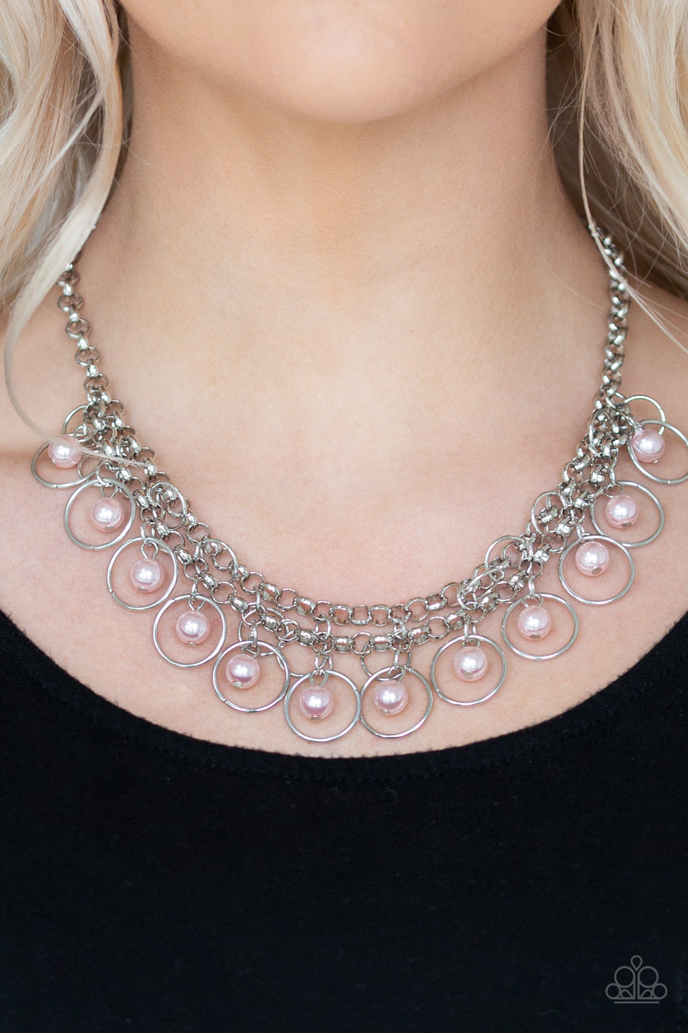 Paparazzi Its About SHOWTIME! - Pink Pearl Necklace #Paparazzi  #fivedollarbling #daniellebaker129930 #paparazziacce… | Pink necklace, Pink  pearl necklace, Necklace