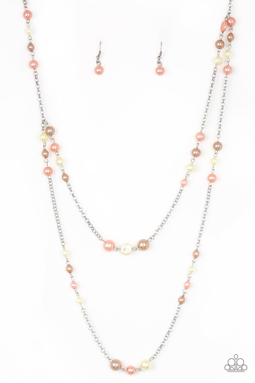 Paparazzi Pearl Promenade Multi Long Necklace