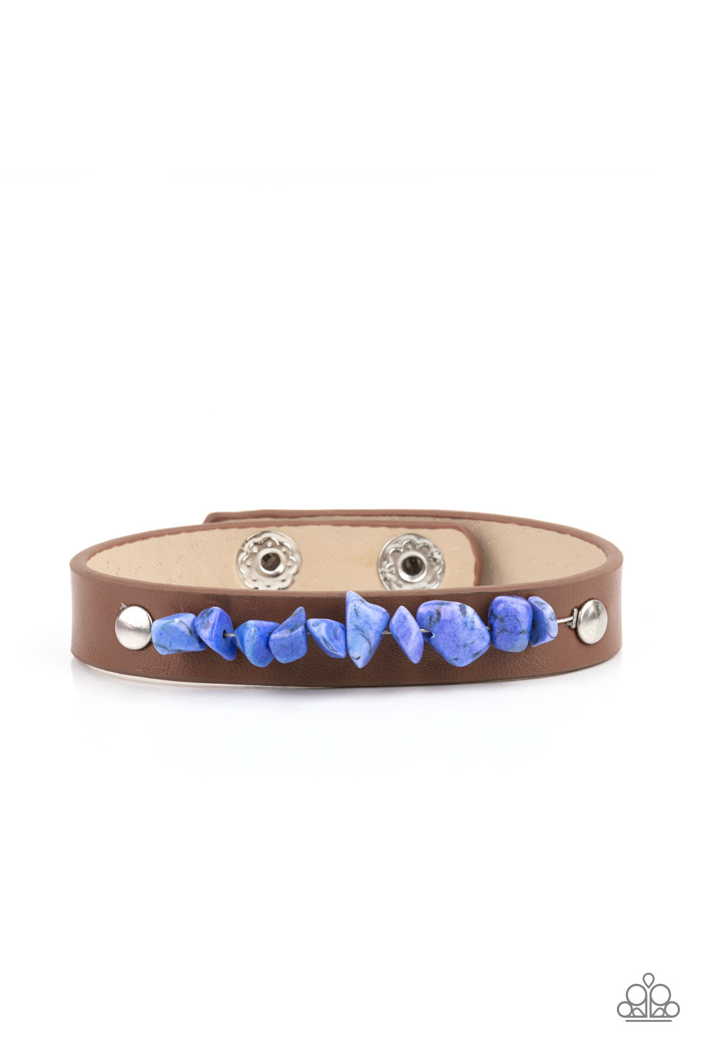 Teasingly tomboy store blue bracelet paparazzi