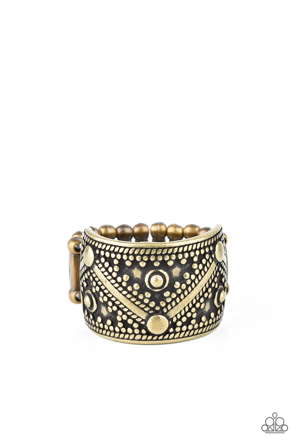 Paparazzi Primal Patterns Brass Ring