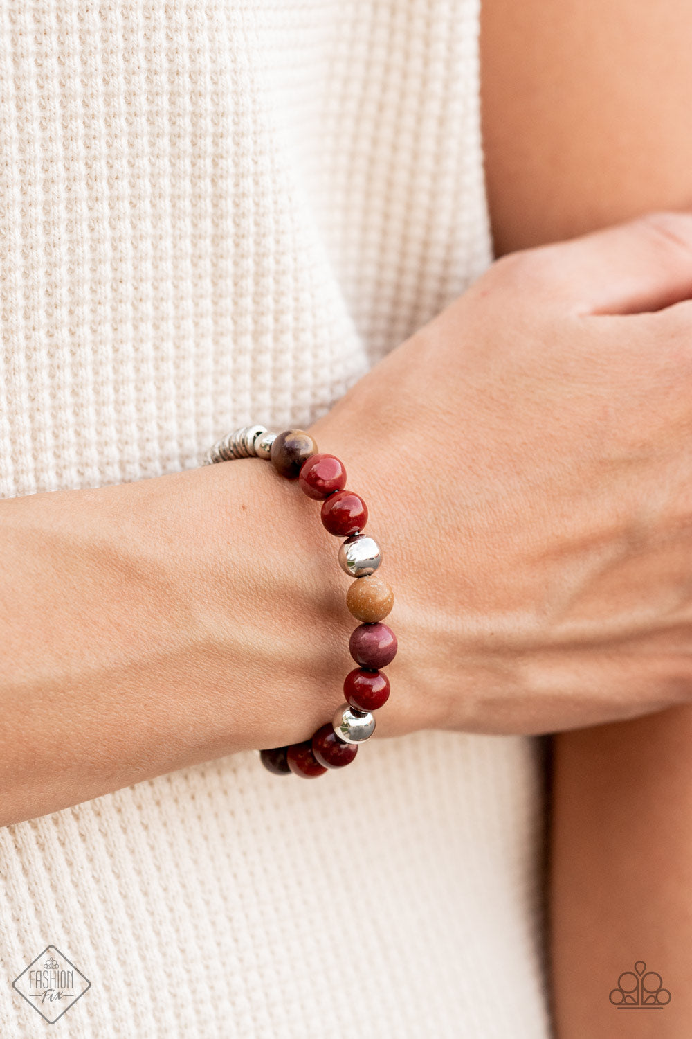 Paparazzi Pure Prana Multi Cuff Bracelet - Fashion Fix Sunset Sightings Complete November 2021
