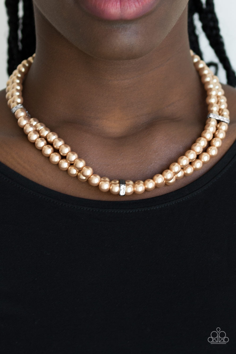 paparazzi put on your party dress silver Paparazzi Necklace ~ Put On Your Party Dress