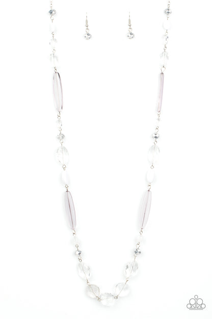 Paparazzi Quite Quintessence White Long Necklace