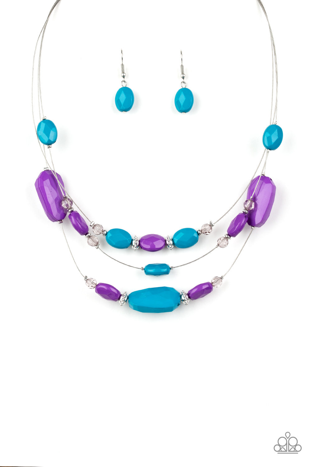 Paparazzi Radiant Reflections Multi Short Necklace