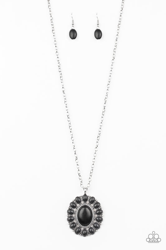 Paparazzi Rancho Roamer Black Long Necklace