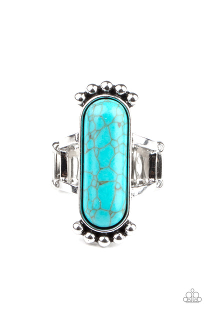 Paparazzi Ranch Relic Blue Ring