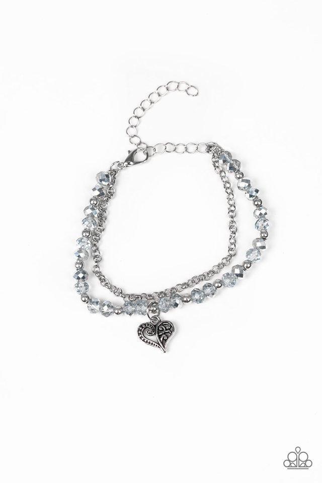 Paparazzi Rare Romance Silver Clasp Bracelet