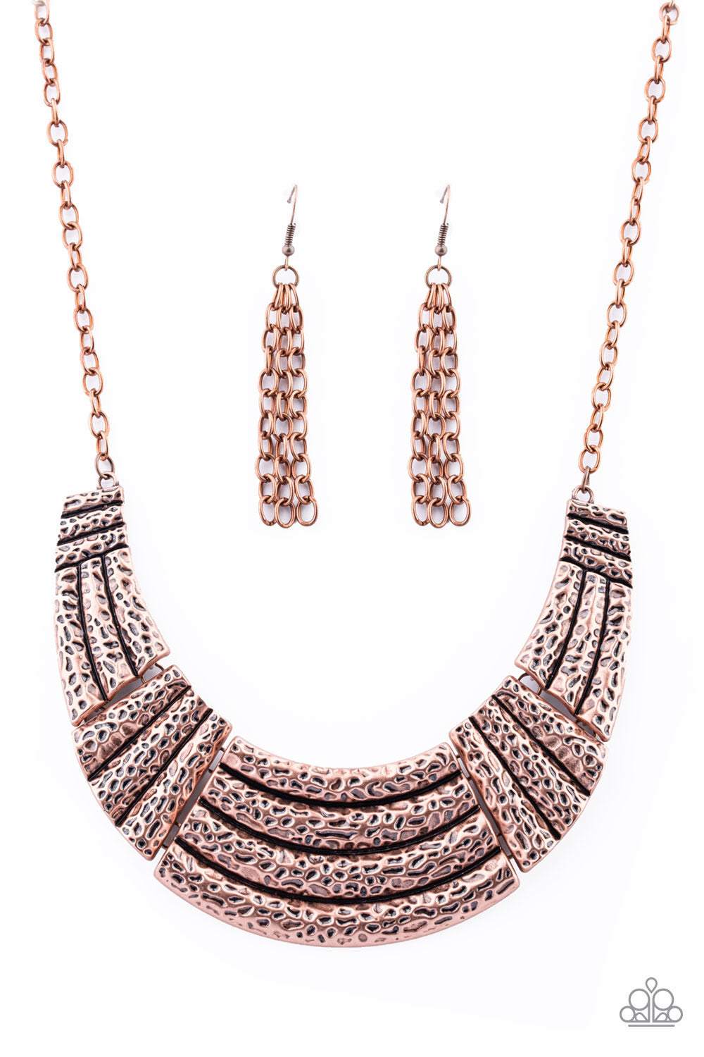 Paparazzi Ready To Pounce Copper Short Necklace
