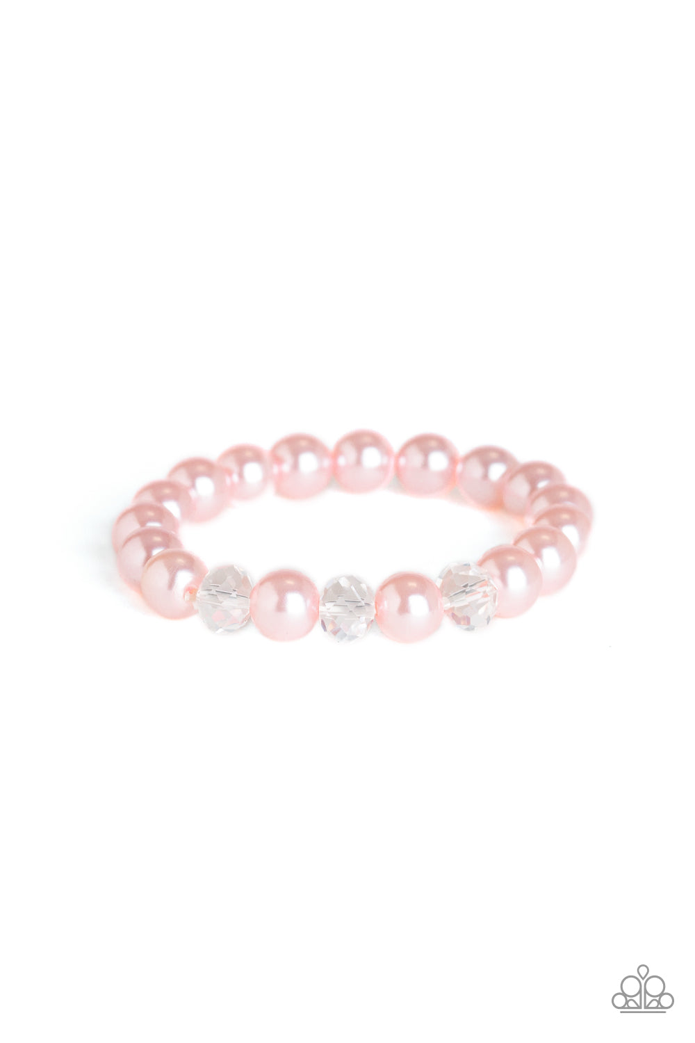 Paparazzi Really Resplendent Pink Stretch Bracelet