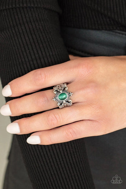 Paparazzi Reformed Refinement Green Ring - Fashion Fix Exclusive